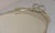 Art Deco Vanity Mirror Tray Rope Handles Gold Hollywood Regency 20"x13" For Sale - Image 4 of 8
