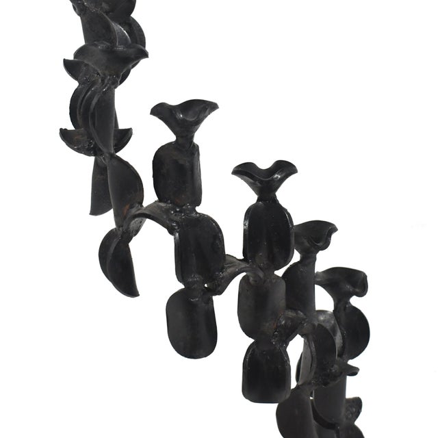 Mid 20th Century David Palombo Cascading Sculpture/ Candelabra/ Menorah For Sale - Image 5 of 5
