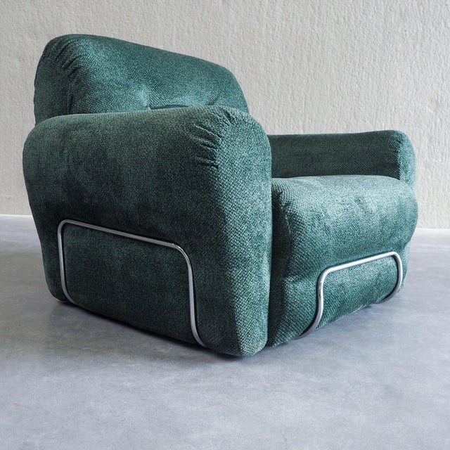 Mid - Century Modern Italian Armchair, 1960s For Sale - Image 13 of 16