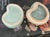 1980s Vintage Shell-Shaped Lidded Celadon Box For Sale - Image 5 of 6