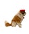 Brown Late 20th Century Custom-Made French St. Bernard Stuffed Fur Dog Sculpture, 17"h For Sale - Image 8 of 10