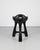 Tripod Stool in Black-Stained and Varnished Ash by Maxime Goléo For Sale - Image 6 of 13