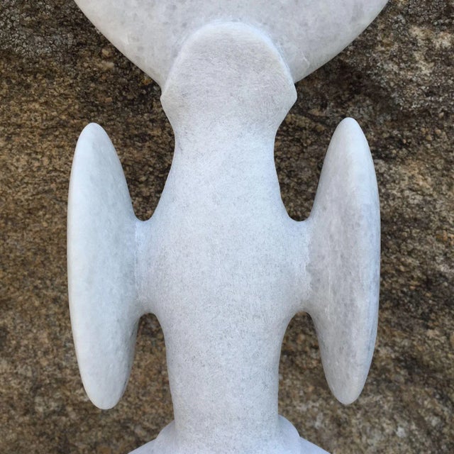 Not Yet Made - Made To Order Hand Carved Marble Sculpture by Tom Von Kaenel For Sale - Image 5 of 6