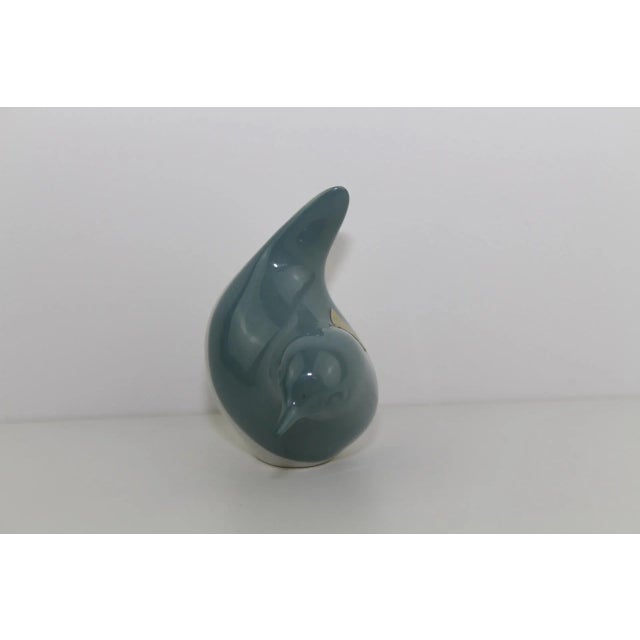 Gray Czech Porcelain Sparrow from Royal Dux, 1960s For Sale - Image 8 of 11