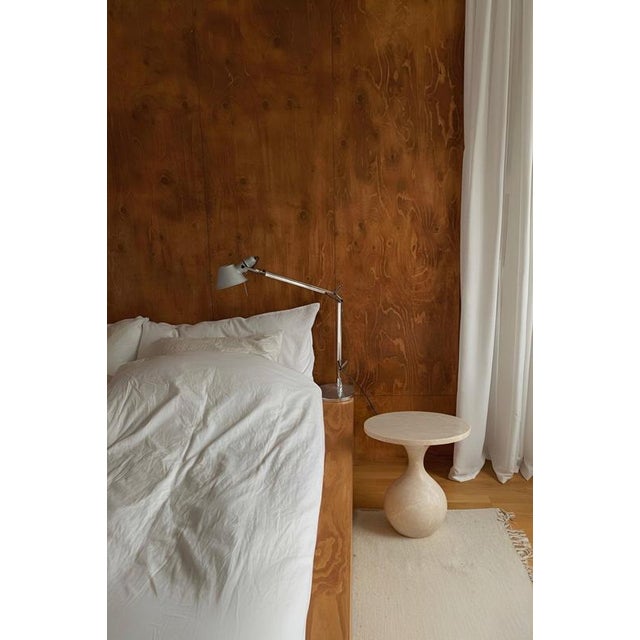 Not Yet Made - Made To Order Project Materia 2025 Orbis Table in Botticino Marble by Project Materia For Sale - Image 5 of 12