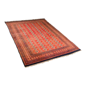 1970's Large 10' Vintage Bokhara Rug