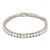 15.77 Ct Emerald Cut Diamond Tennis Bracelet For Sale
