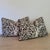 English Quadrille Arbre De Matisse Reverse Tint on Brown Lumbar Pillows For Sale - Image 3 of 8