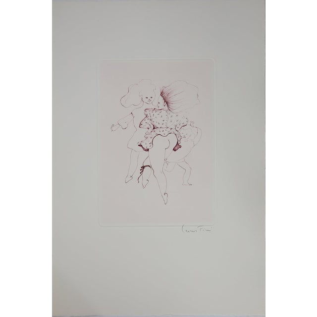 Léonor Fini, The Girls' Dance, Engraving For Sale