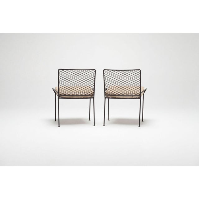 Original Pair of Van Keppel-Green Expanded Metal Series Chairs, Model 872, 1953 For Sale - Image 9 of 14