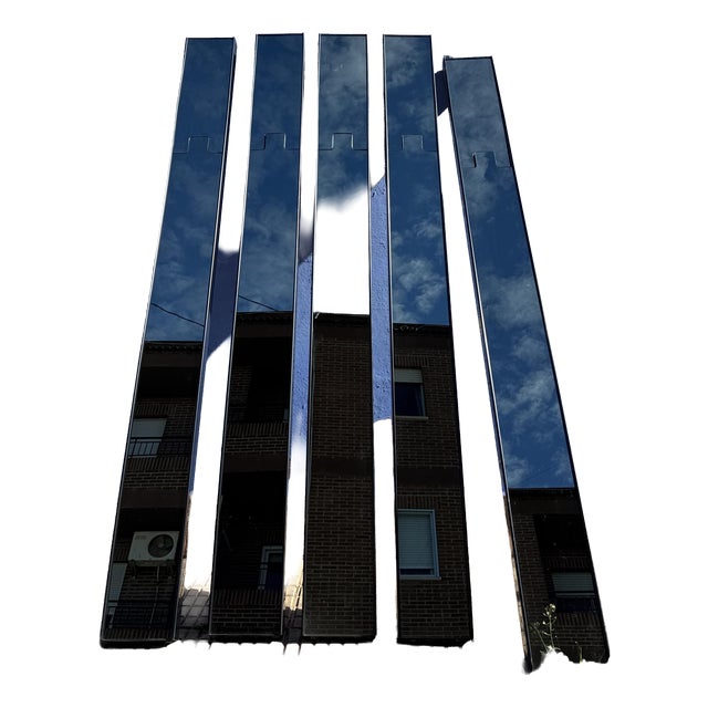 Mid-Century Style Modular Coat Rack attributed to Luciano Bertoncini for Elco, 1960s, Set of 5 For Sale