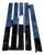 Mid-Century Style Modular Coat Rack attributed to Luciano Bertoncini for Elco, 1960s, Set of 5 For Sale