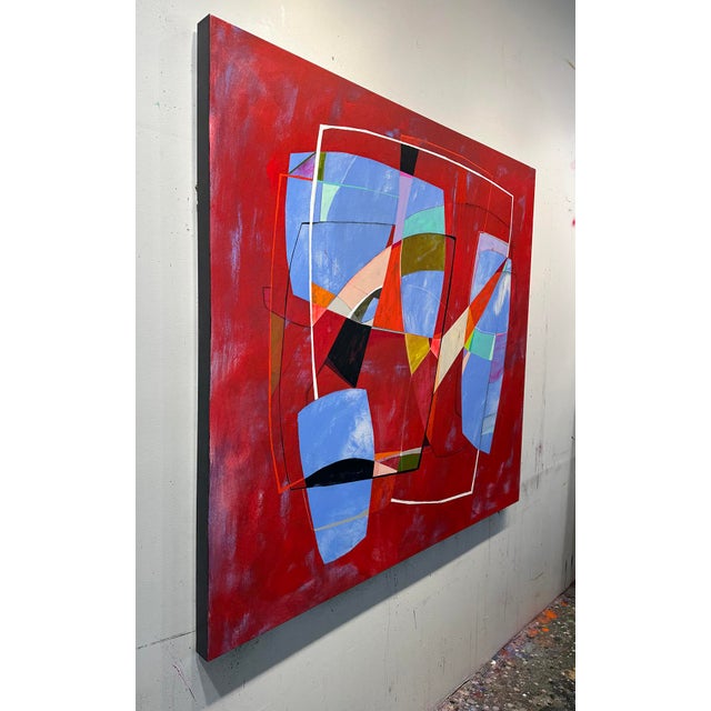 Modern Spaces 20 Abstract Painting For Sale - Image 4 of 6