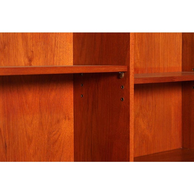Mid-Century Modern Teak Bookcase, 1960s For Sale - Image 9 of 12