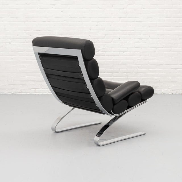 Mid-Century Modern Sinus Armchair by Reinhold Adolf and Hans-Jürgen Schröpfer for Cor, 1990s For Sale - Image 3 of 17