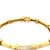 1980s 1980s Tiffany & Co. Diamond and 18k Yellow Gold Bracelet For Sale - Image 5 of 6