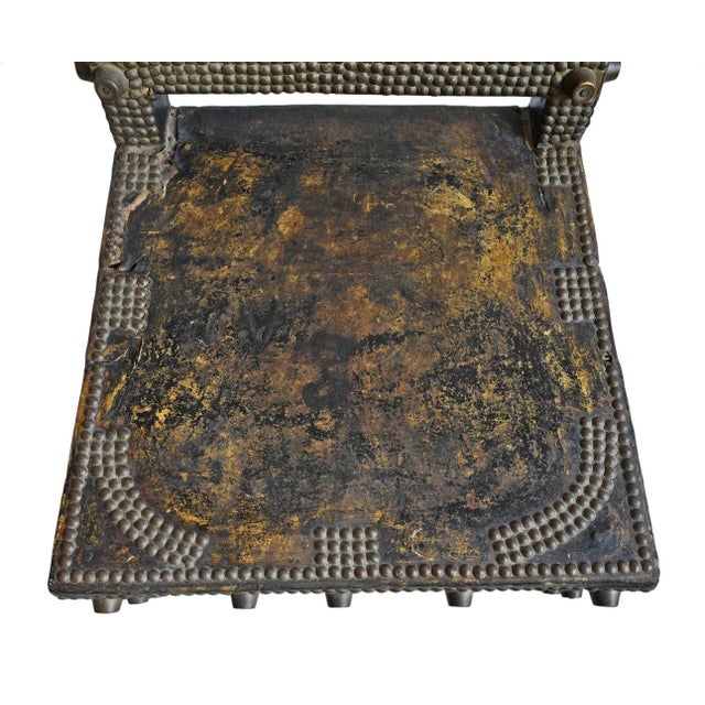 Brown Antique Ashanti Asipim Chair For Sale - Image 8 of 11