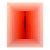 Contemporary Abstract Acrylic on Board "Light Consideration (Orange Dpp) 2" by Andy Harwood For Sale