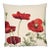 Wild Poppies Tapestry Cushion With Feather Filler - 33x33cm (13"x13") For Sale