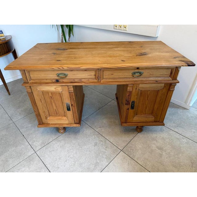 Gründerzeit Secretary in Softwood For Sale - Image 6 of 13