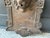 Early 20th Century Cast Iron Lion Architectural Fountain Back For Sale In Raleigh - Image 6 of 17