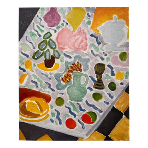 Henri Matisse Vintage 1946 Limited Edition French Fine Art Lithograph Print " Nature Morte Sur Table Marbre " 1941