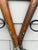 Antique u.s. Hame Co. Buffalo Ny Mule Hames – Original Wooden & Iron Harness Pair c.1900–1925 – Rustic Farmhouse Wall Decor For Sale - Image 10 of 18
