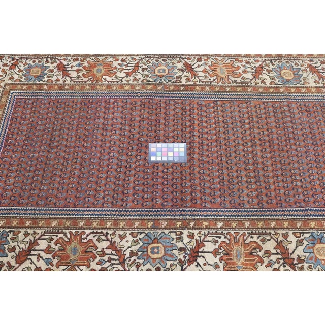 Traditional Antique Malayer Rug 4'3'' x 6'3'' For Sale - Image 3 of 12