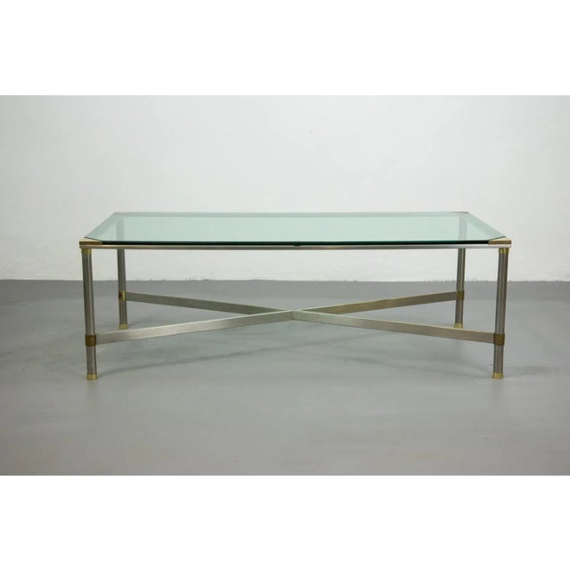 Coffee Table from Cristal Art, 1970s For Sale - Image 6 of 7