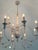 French Provincial Style Painted Iron & Crystal Twelve-Light Chandelier For Sale In Denver - Image 6 of 6