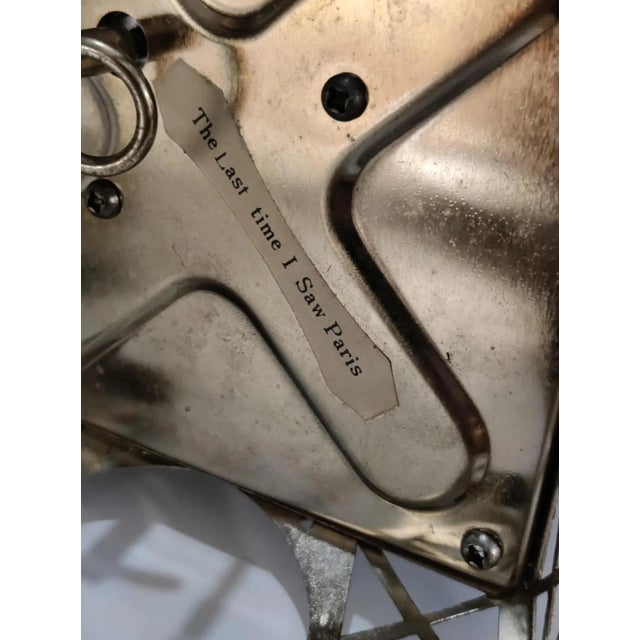 Vintage Musical Eiffel Tower Liquor Decanter For Sale - Image 10 of 12