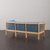 Mid-Century Danish Deep Blue 3-Seater Sofa attributed to Stouby, 1980s For Sale - Image 4 of 15