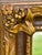 Antique Hand Carved Gold Gilt Framed Mirror W/Floral Motifs For Sale - Image 4 of 16