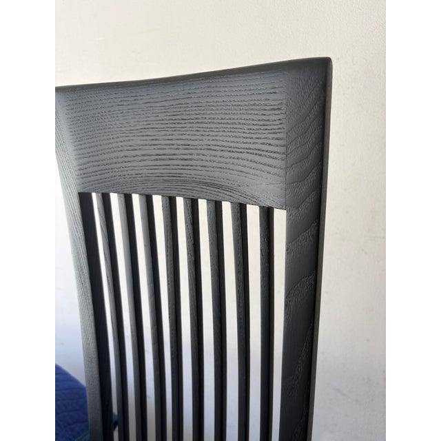 Wood Monroe Chairs by Arata Isozaki Set of 2 For Sale - Image 7 of 7