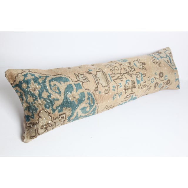 Textile Handmade Muted Tones Long Rug Pillow Cover -13'' X 47'' For Sale - Image 7 of 8