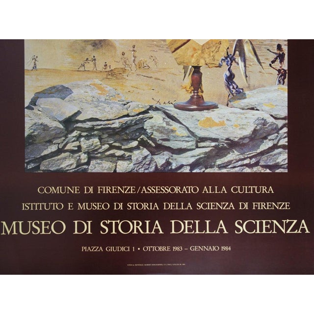 Paper I Dali d’Oro Poster after Salvador Dali For Sale - Image 7 of 9