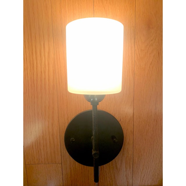 Metal Lunel French 1960s Wall Lights - A Pair For Sale - Image 7 of 13