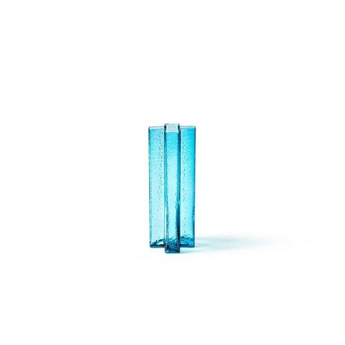 Mid-Century Cross Blown Glass Vase by Bodil Kjaer for Cassina, Italy For Sale - Image 4 of 7