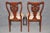 Late 19th Century Pair Reticulated Carved Walnut Georgian Style Ball and Claw Foot Side Chairs For Sale - Image 5 of 10