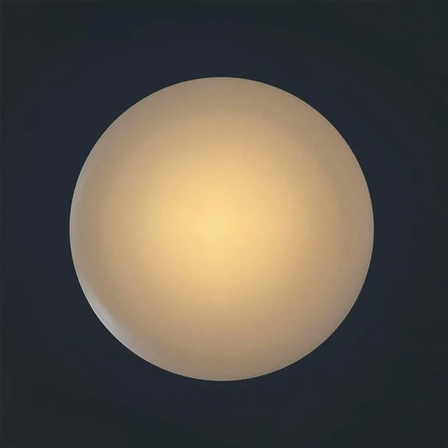 Mid-Century Modern Italian Opaline Glass Pendant Lamp from Stilnovo, 1960s For Sale - Image 12 of 15