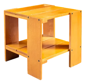 Crate 6 Beech Coffee Table by Gerrit Thomas Rietveld for Cassina, 1980s