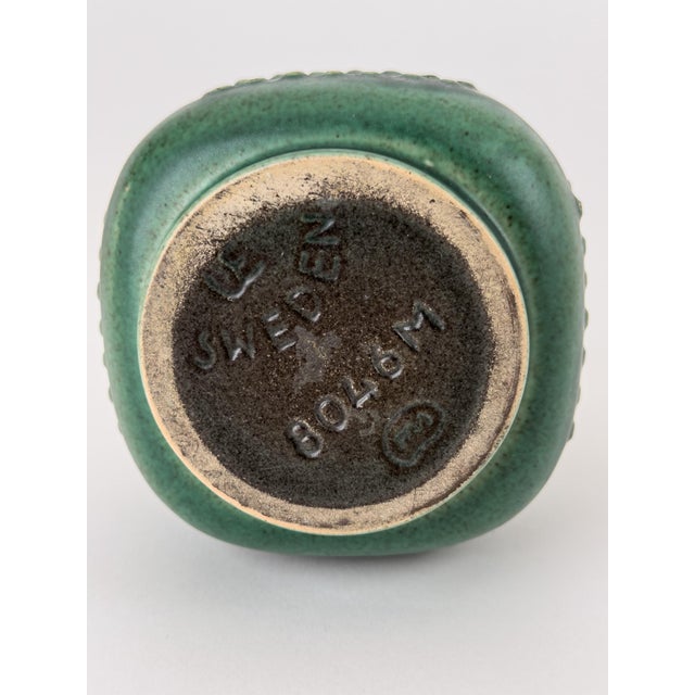 Glazed Ceramic Vase by Mari Simmulson for Upsala Ekeby, 1950 For Sale - Image 4 of 5