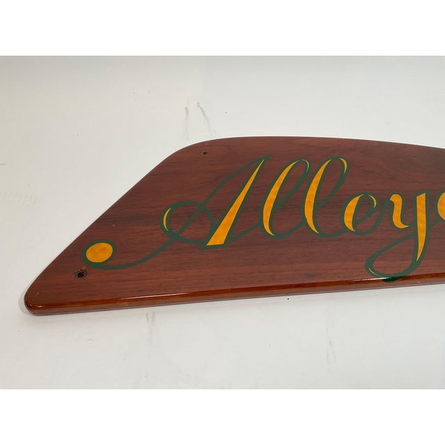2000 - 2009 Yacht Quarterboard from the Alleycat For Sale - Image 5 of 8
