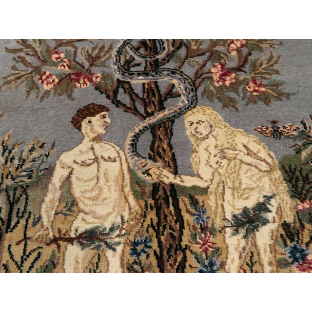 Galerie Shabab Collection Mid-20th Century Turkish Sivas Pictorial Rug For Sale - Image 4 of 8