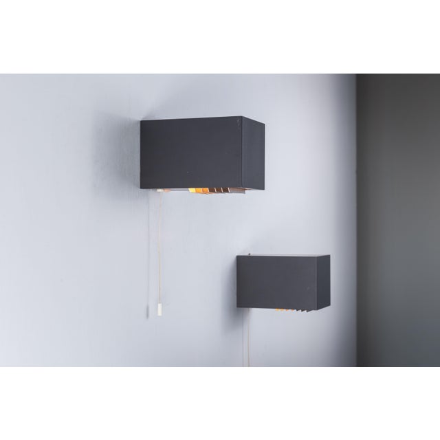 Vintage Louvre Lamps C-1606 from Raak Amsterdam, 1972, Set of 2 For Sale - Image 4 of 10