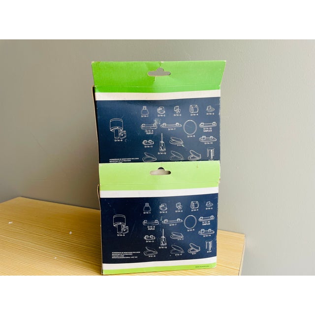 Green and Yellow Acrylic Wall Sconces, 1990s, Set of 2 For Sale - Image 14 of 15