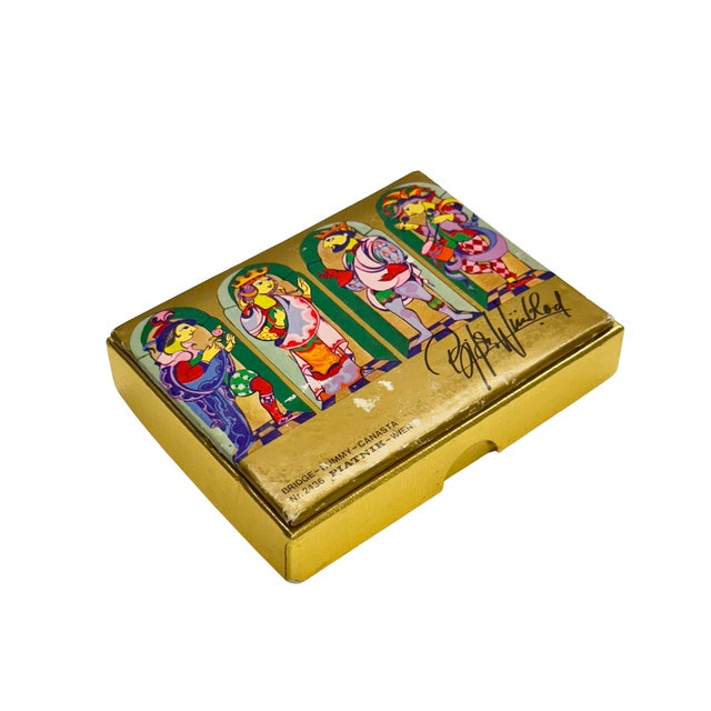 Pop Art Vintage Piatnik Pop Art Playing Cards by Jimmy Canasta, No. 1436 For Sale - Image 3 of 5