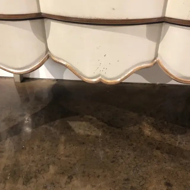 1990s Vintage Italian Louis XV Style Two Drawer Chest For Sale - Image 5 of 13