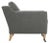 Dark Gray Greta Chair, Seal Velvet For Sale - Image 8 of 13