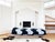 Vintage Swedish 1980s Convertible Sofa Lounge Chairs built in Table Daybed For Sale - Image 4 of 11